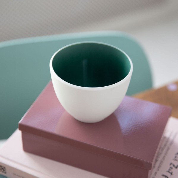 Bijelo-zelena porculanska šalica Villeroy & Boch Uni, 450 ml-image-3