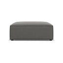 Sivi baršunast tabure Jodie – Micadoni Home