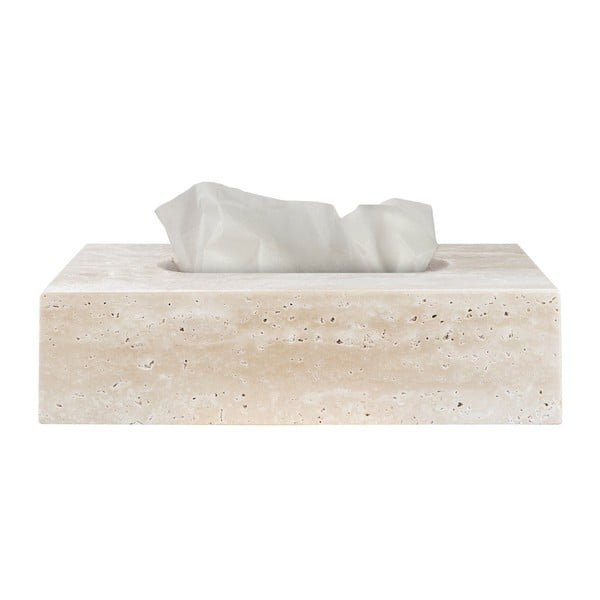 Kamena kutija za maramice Travertine – Mette Ditmer Denmark