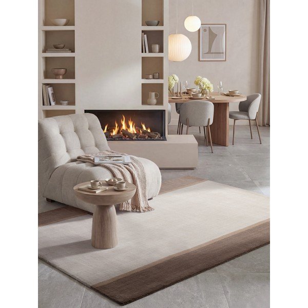 Smeđi/krem vunen tepih 120x170 cm Rowan – Villeroy&Boch-image-4
