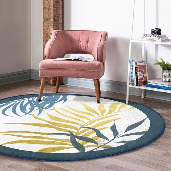 Periv/pogodan za robotski usisavač okrugli tepih ø 120 cm Comfort – Mila Home-image-4