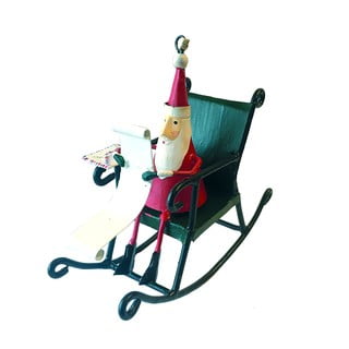 Viseći božićni ukras Santa on Rocking Chair - G-Bork