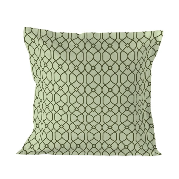 Zelena pamučna ukrasna jastučnica Happy Friday Basic Herbal, 60 x 60 cm