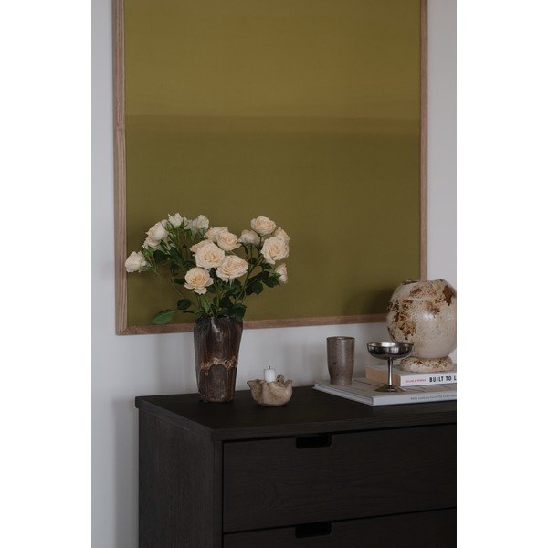 Komoda od punog hrasta u tamnoj prirodnoj boji 75x85x38 cm Garrison – Rowico-image-3