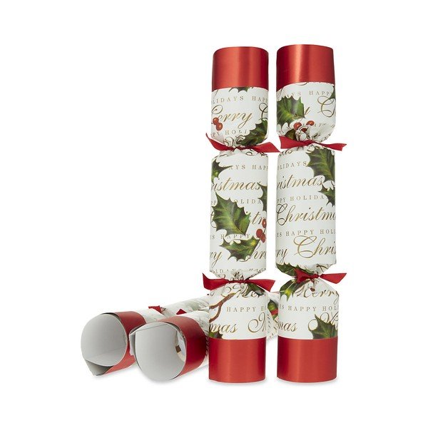 Set od 8 božićnih krekera Robin Reed Bow &amp; Berries-image-1