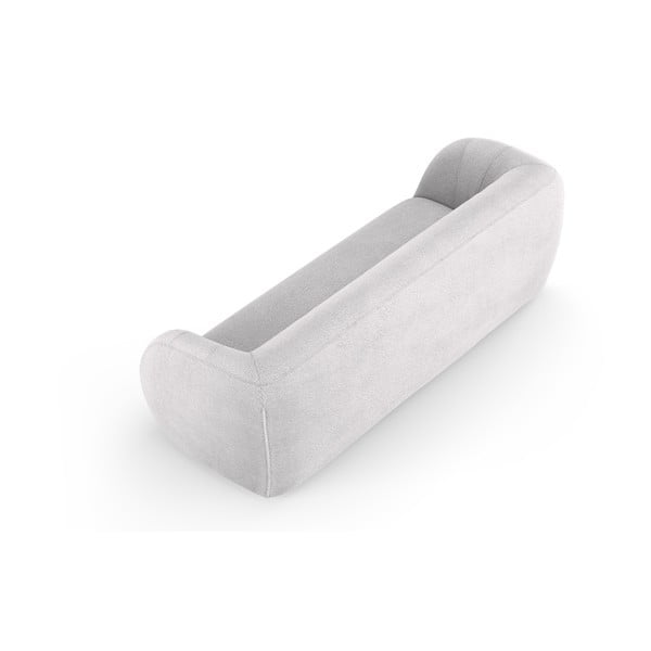 Svijetlo siva sofa od bouclé tkanine 230 cm Essen – Cosmopolitan Design-image-3