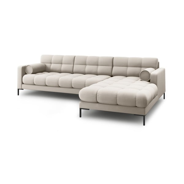 Bež kutna garnitura (s desnim kutom) Bali – Cosmopolitan Design-image-4