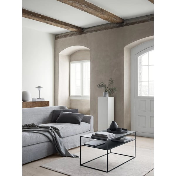 Crni metalni stolić za kavu 50x90 cm Fera – Blomus-image-1