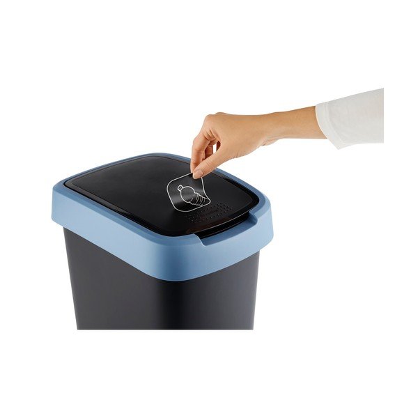 Kanta za otpad od reciklirane plastike 10 l Twist - Rotho-image-4