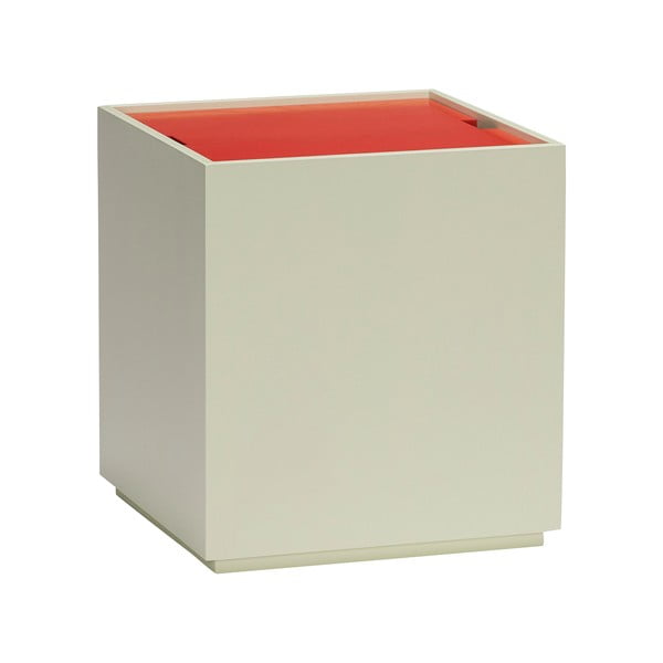 Crvena/svijetlo zelena škrinja od čvrste jeseni 40x45 cm Vault – Hübsch-image-2