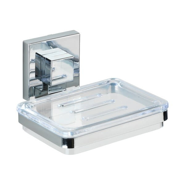 Samostojeća posuda za sapun Wenko Vacuum-Loc, 12 x 12 cm-image-3