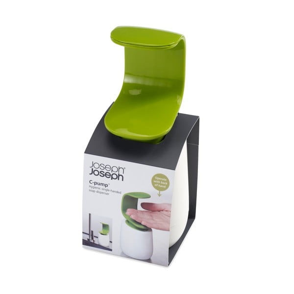 Dozator sapuna sivi Joseph Joseph C-Pumpe 237 ml-image-2
