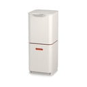 Krem bijela kanta za otpad Joseph Joseph Totem Compact, 40 l