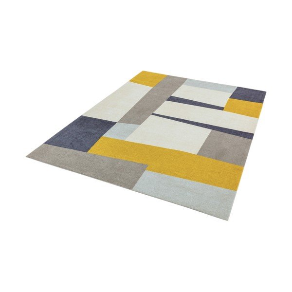 Žuto-sivi tepih Asiatic Carpets Riley Carso, 200 x 290 cm-image-2