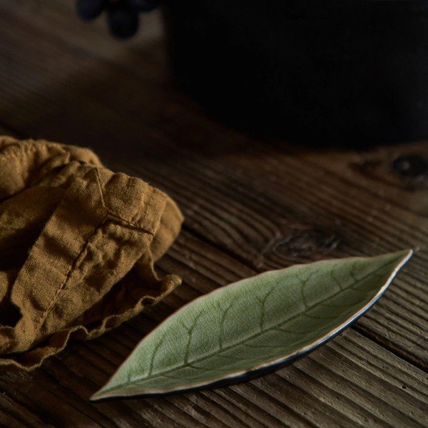 Svjetlozelena zdjelica od kamenine Costa Nova Riviera, dužina 18 cm-image-1