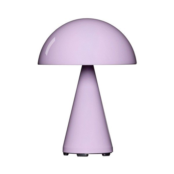 Svijetlo ružičasta LED stolna lampa s mogućnosti zatamnjivanja (visina 20 cm) Mush – Hübsch
