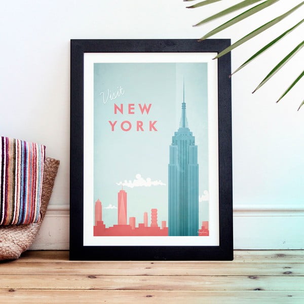 Poster Travelposter New York, 30 x 40 cm-image-1