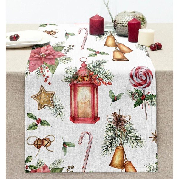 Nadstolnjak s božićnim motivom 45x140 cm Merry Christmas – Mila Home-image-1