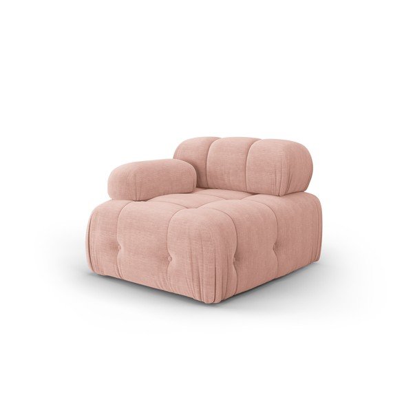 Svijetlo ružičasta modularna sjedeća garnitura Ferento – Cosmopolitan Design-image-2