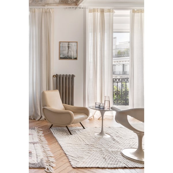 Krem periv/ručno rađen vunen tepih 170x240 cm Almond Valley – Lorena Canals-image-1