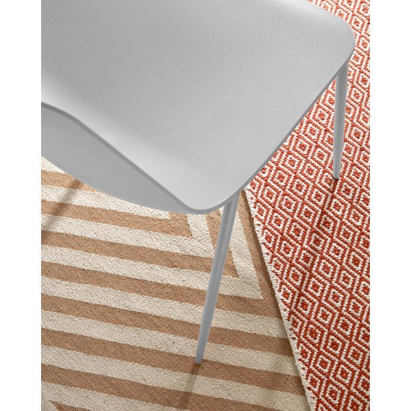 Bijela blagovaonska stolica Kave Home Wass-image-4