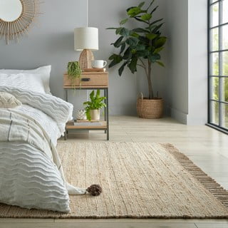 Tepih u prirodnoj boji 80x150 cm Levi - Flair Rugs