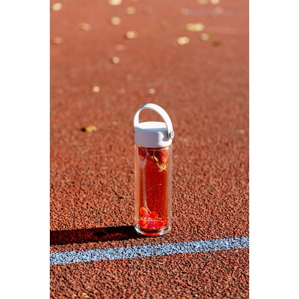 Mentol zelena staklena boca za vodu 350 ml Fuori – Vialli Design-image-1