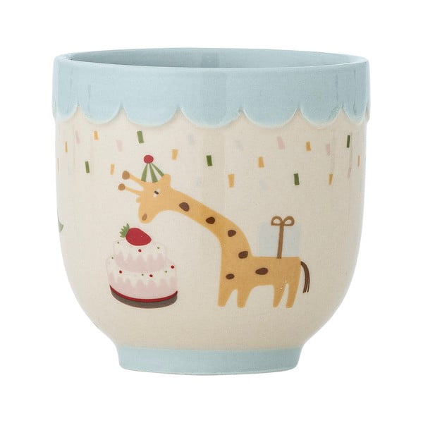 Plava/krem dječja šalica od kamenine 150 ml Celebrate – Bloomingville Mini