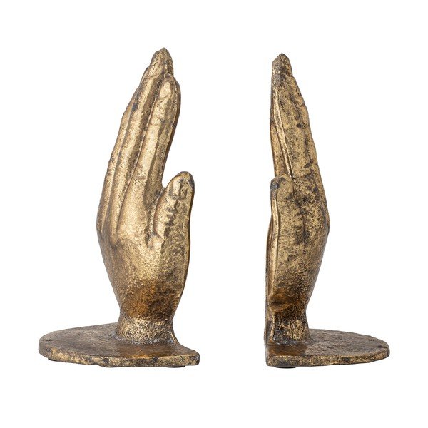 Set od 2 metalna držača za knjige Bloomingville Anders, visina 18 cm-image-3