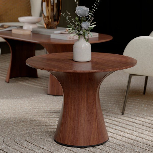 Okrugao pomoćni stol ø 60 cm Root – DAN-FORM Denmark-image-1