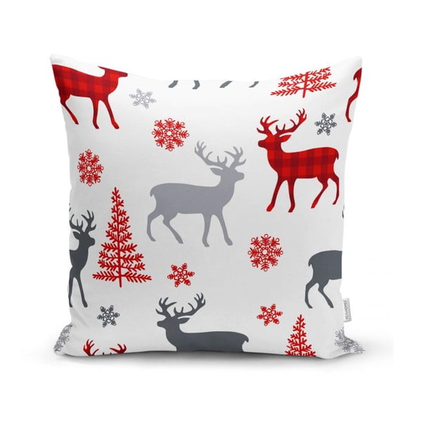 Ukrasne jastučnice u setu 4 kom s božićnim motivom 43x43 cm Snowflakes – Mila Home-image-1
