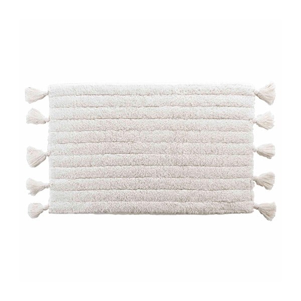 Bijela kupaonska prostirka 50x80 cm Minatis – douceur d'intérieur