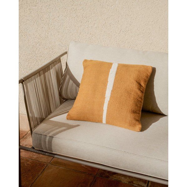 Bež podstavljena vrtna sofa Zivia – Kave Home-image-3