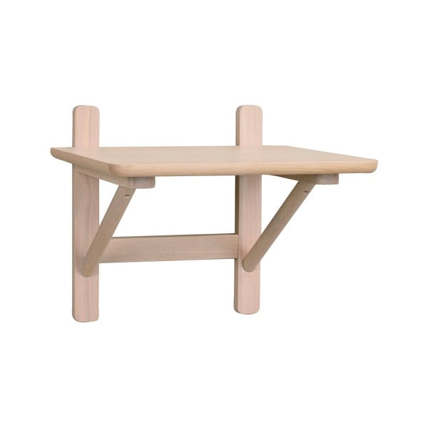 Noćni ormarić u dekoru hrasta s policama Camrose - Rowico-image-3