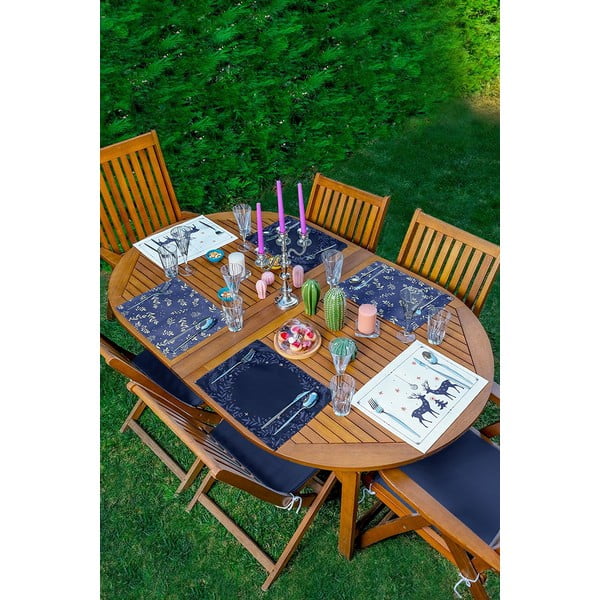 Božićni platneni podmetač za stol 6 kom 35x45 cm Six Ame Servis - Mila Home-image-1