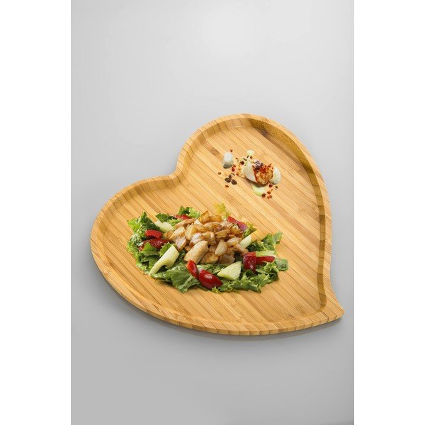 Poslužavnik od bambusa Bambum Amor, 27 cm-image-1