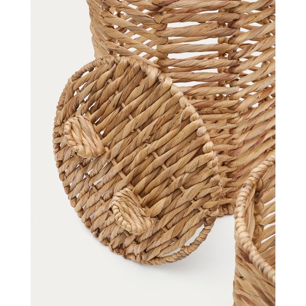 Dječje kutije za pohranu u setu 2 kom od vodenog zumbula u prirodnoj boji ø 30x50 cm Venezia – Kave Home-image-4