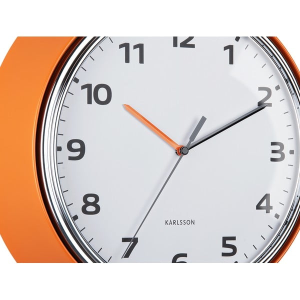 Zidni sat ø 34 cm Modern Retro – Karlsson-image-3