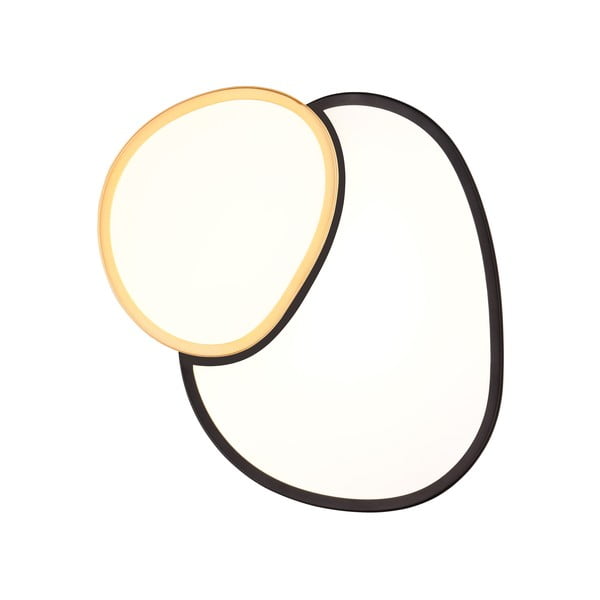 Crna/u zlatnoj boji LED stropna svjetiljka 36x43.5 cm Rise – Trio-image-2