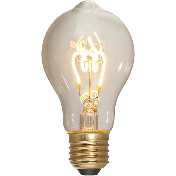 LED/sa žarnom niti žarulja s mogućnosti zatamnjivanja s toplim svjetlom E27, 4 W Spiral Filament – Star Trading