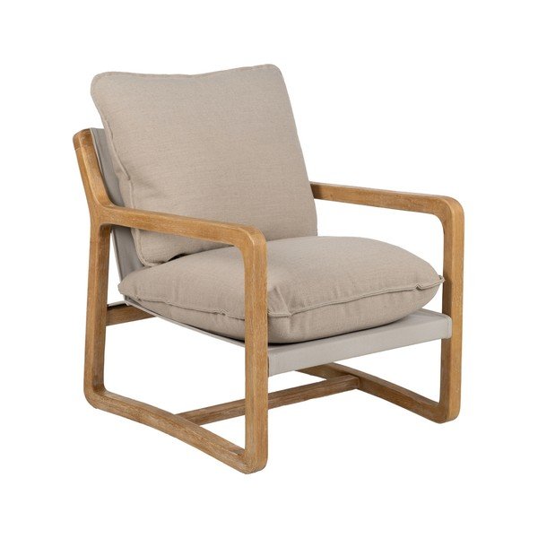 Bež/u prirodnoj boji fotelja – Ixia