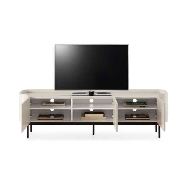 Krem TV komoda 180x55x40 cm Willa – MOME-image-3