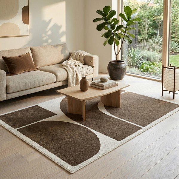 Smeđi/krem tepih 160x230 cm Arcade – ESTE-image-2