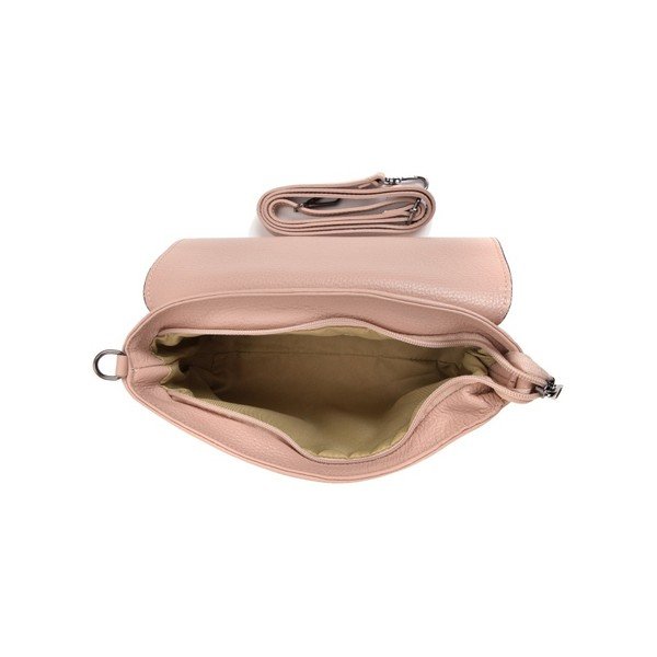 Ružičasta kožna torbica Mangotti Bags Baso-image-1