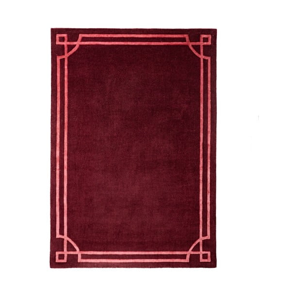 Bordo ručno rađen vunen tepih 160x230 cm Gatsby – Flair Rugs