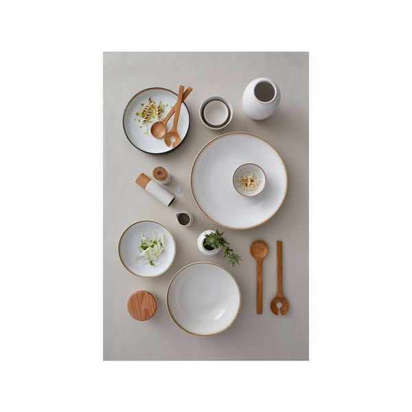 Bijela vaza od kamenine (visina 12,5 cm) Gastro Cream – Bitz-image-1