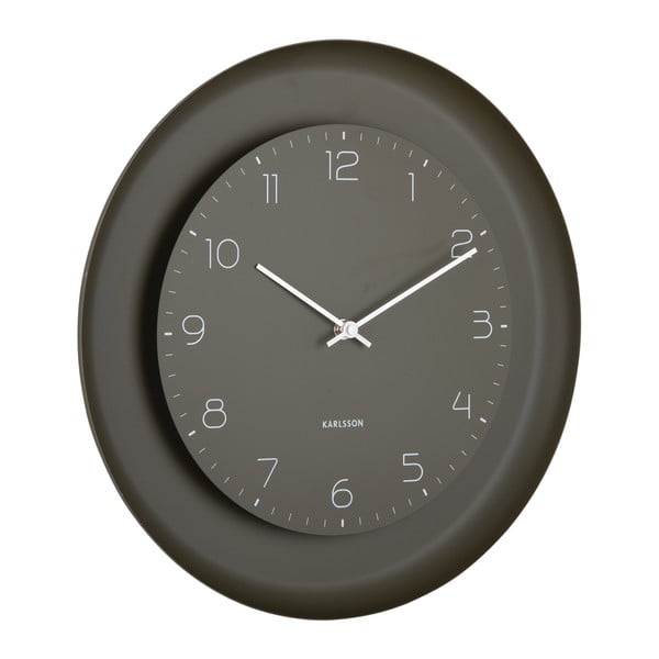 Zidni sat ø 38 cm  Dual Disc – Karlsson-image-2