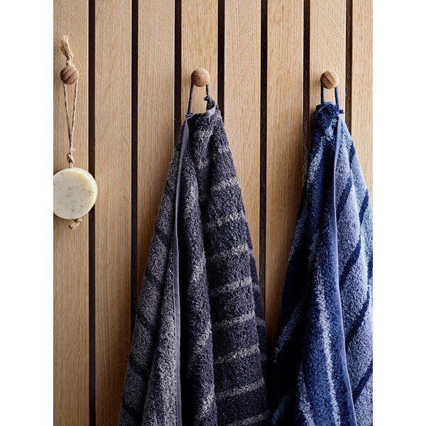 Blue Terry pamuk Södahl Stripes, 140 x 70 cm-image-1