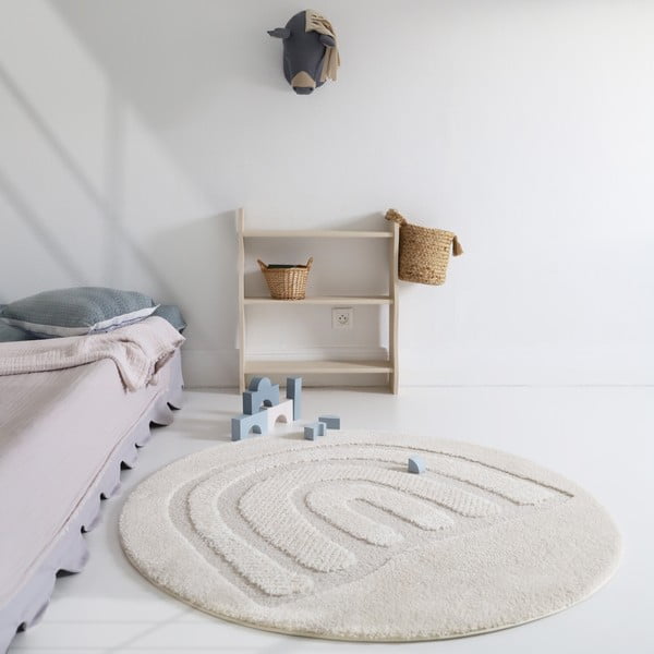 Krem dječji tepih ø120 cm Rainbow Dream S – Nattiot-image-3