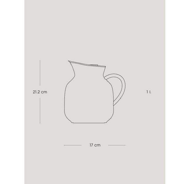 Plastična termosica boja breskve 1 l Amphora – Stelton-image-3